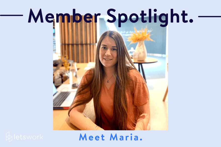 Member Spotlight: Meet Maria our Letswork Community