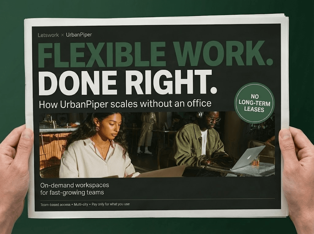 How Urban Piper Scaled Across the Region Without an Office Using Letswork